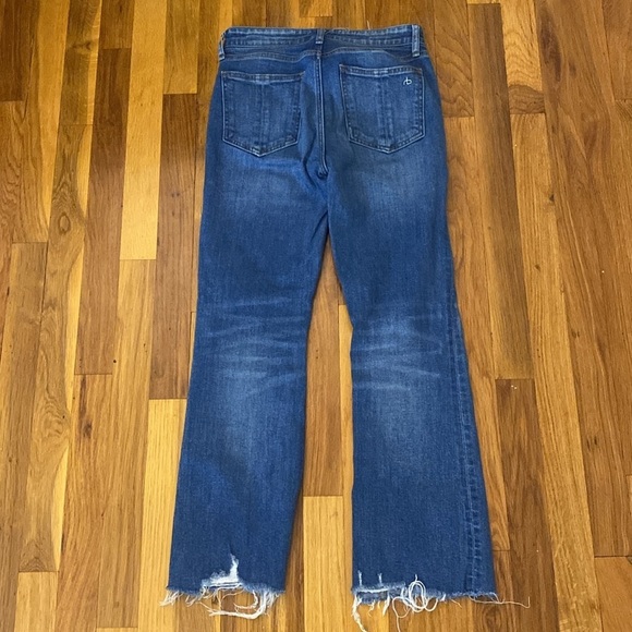 Rag & Bone Women’s High Rise Ankle Flare Jeans Size 24 - Picture 6 of 9